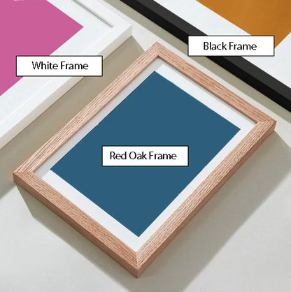 Pink state of mind - Framed