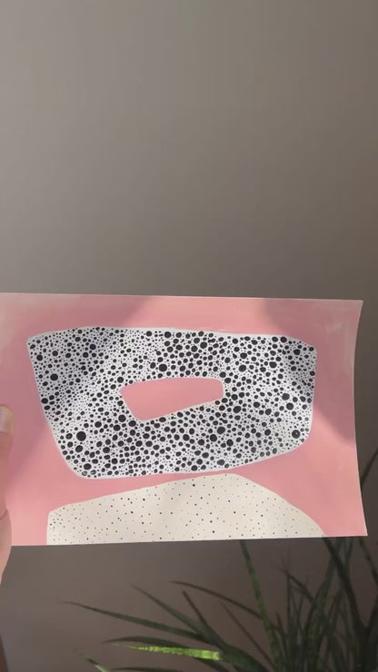 Pink state of mind - Framed