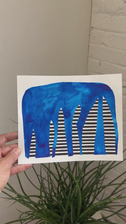 Blue elephant